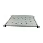 Rack shelf ALLNET ALL-S0002101, 19 inch (48.3 cm), 450 mm width, 550 mm depth, silver
