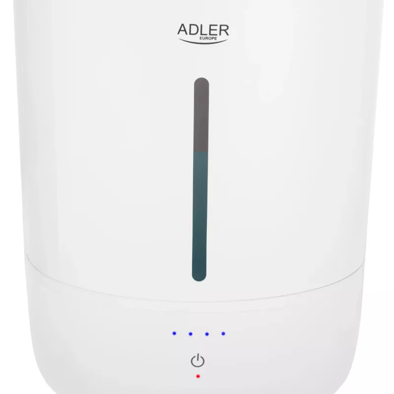 Adler Humidifier | AD 7971 | 30 W | Water tank capacity 5 L | Ultrasonic | Humidification capacity 100-250 ml/hr | White