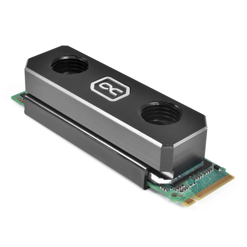 Alphacool HDX Apex M.2 2280 SSD Water Cooler, Acetal