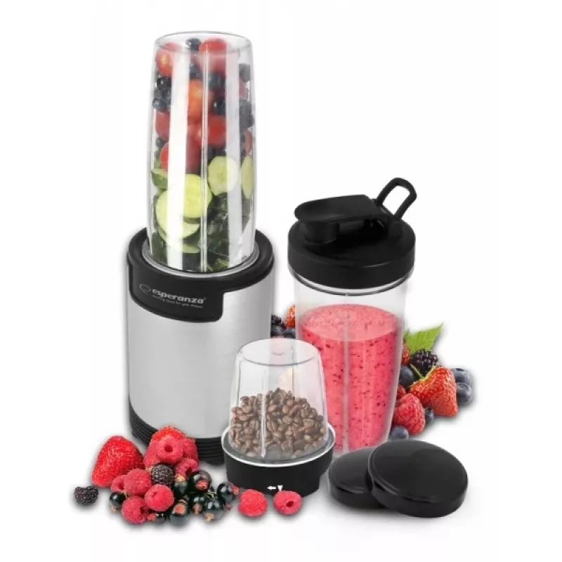 Tabletop blender Esperanza EKM030 Black Stainless steel