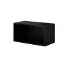 Cama living room furniture set ROCO 3 (2xRO3+2xRO4+2xRO1) black/black/black