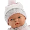 Doll Llorens Crying Doll 38938 Made of Roses, 38 cm lifelike baby doll