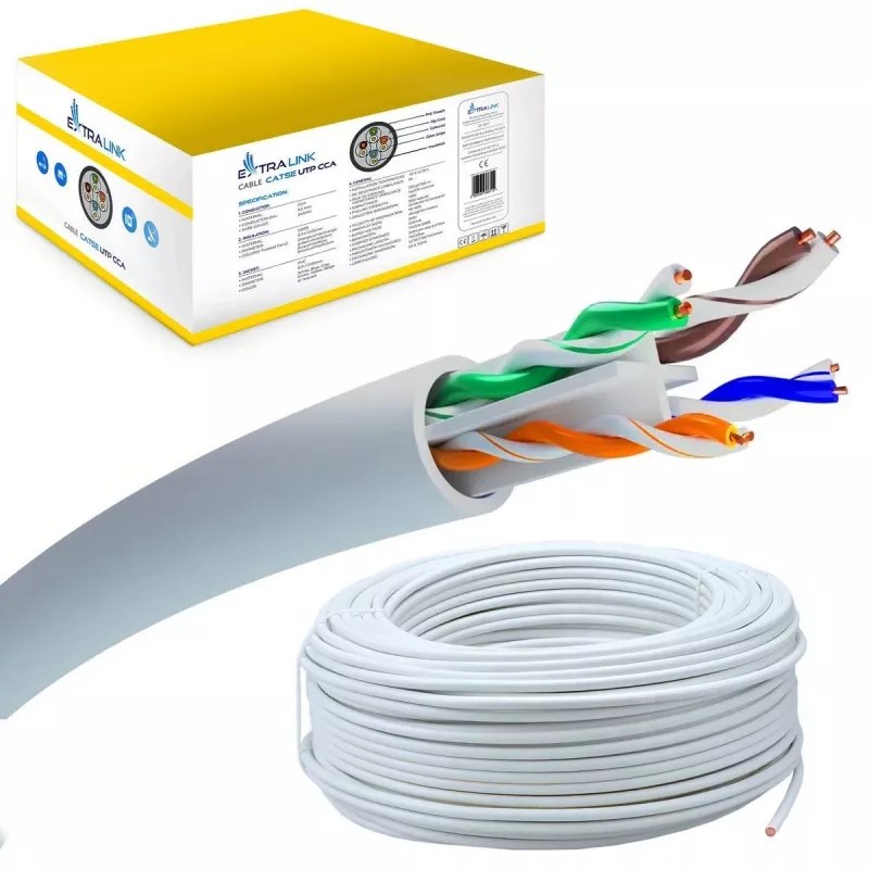Twisted pair Cable Extralink CAT6 UTP V2 Indoor 305M