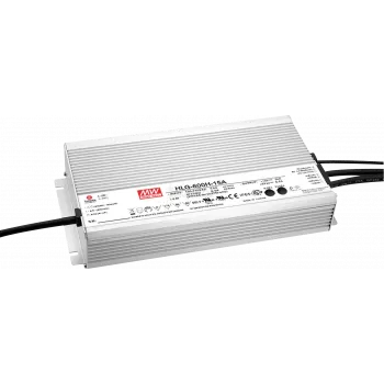 LED driver MEAN WELL HLG-600H-12AB, 600W, 12V, 40A, IP65
