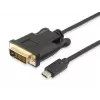 Equip USB Type C to DVI-D Dual Link Cable Male to Male, 1.8m