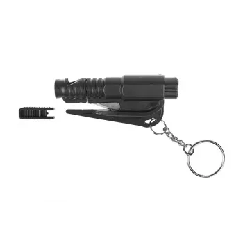 Emergency tool GUARD YC-004-BL — belt knife with whistle, glass breaker, technopolymer, 75×35×15 mm, 100 g