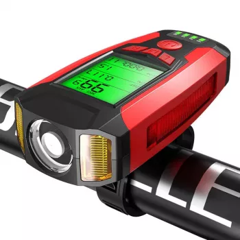 Bicycle light Superfire BM01 4-in-1 USB rechargeable waterproof