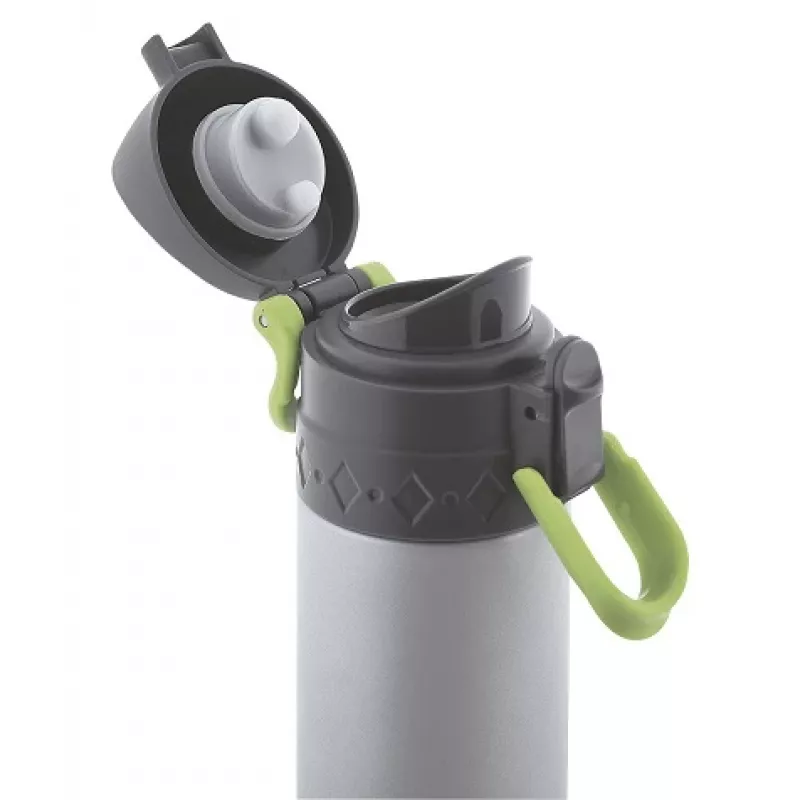 Thermos bottle Jata Mod. 826 Hiking 500 ml stainless steel grey
