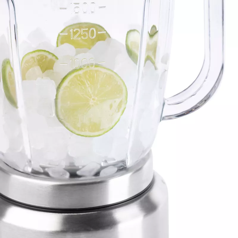 Tabletop blender JATA JEBT1241 Metallic Transparent