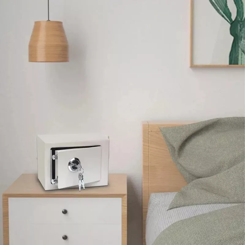 Extralink Home | Home Safe | office, key box, safe, white, S-404