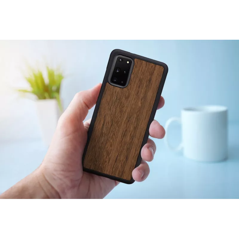 Smartphone protective case man and wood for Samsung Galaxy S20+ — Koala Black
