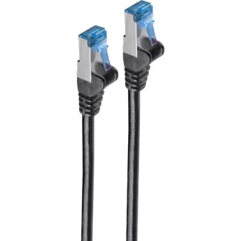 shiverpeaks BS75711-0.5S Network Cable Black 0,5 m Cat6a S/FTP (S-STP) (BS75711-0.5S)