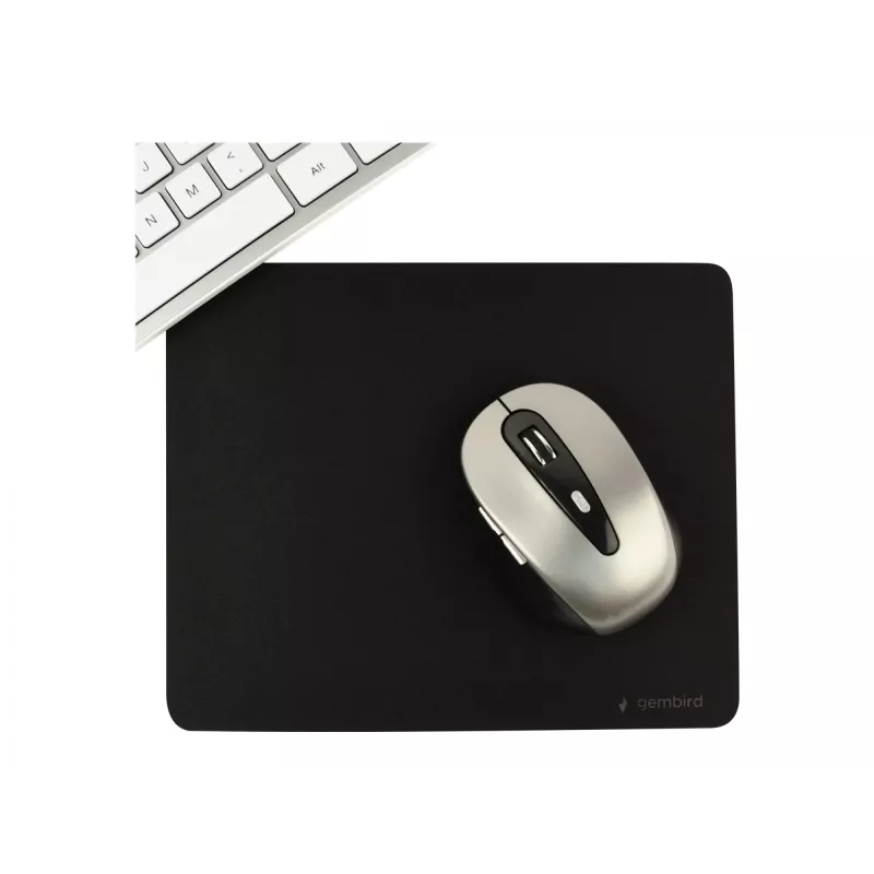 Mouse pad GEMBIRD MP-S-BK — fabric SBR, 220×180×0.2 mm, black