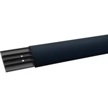 Hager SL1807507021 Floor Trunking (L x W x H) 2000 x 73 x 18 mm Anthracite (SL1807507021)