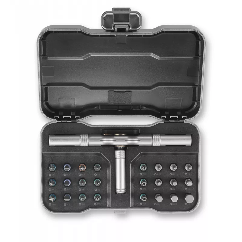 Ratchet screwdriver kit MOVA MRSH01, compact ratcheting screwdriver with reversible ratchet mechanism
