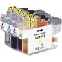 Renkforce Ink Combination-Pack replaces Brother LC-3211 (LC3211VALDR) compatible Black, Cyan, Magenta, Yellow RF-I-B-LC3211BKCMY RF-5718882 (RF-5718882)