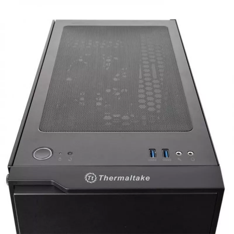 Thermaltake H100 TG MIDI Tower Black