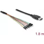 USB cable DELOCK 63986 — single pack, standard USB connection