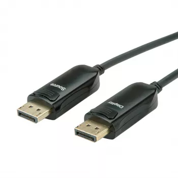 ROLINE DisplayPort v1.4 Cable AOC 8K60 ST/ST 20m - Cable - Digital/Display/Video - 20 m (14.01.3493)