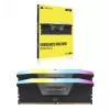 CORSAIR VENGEANCE RGB 16GB 2x8GB DDR5 DIMM 5200MT/s CL40-40-40-77 1.25V Intel XMP Desktop Memory - Black