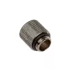 Bitspower Adapter G1/4 inch AG to G1/4 inch IG - 15mm, black Glossy