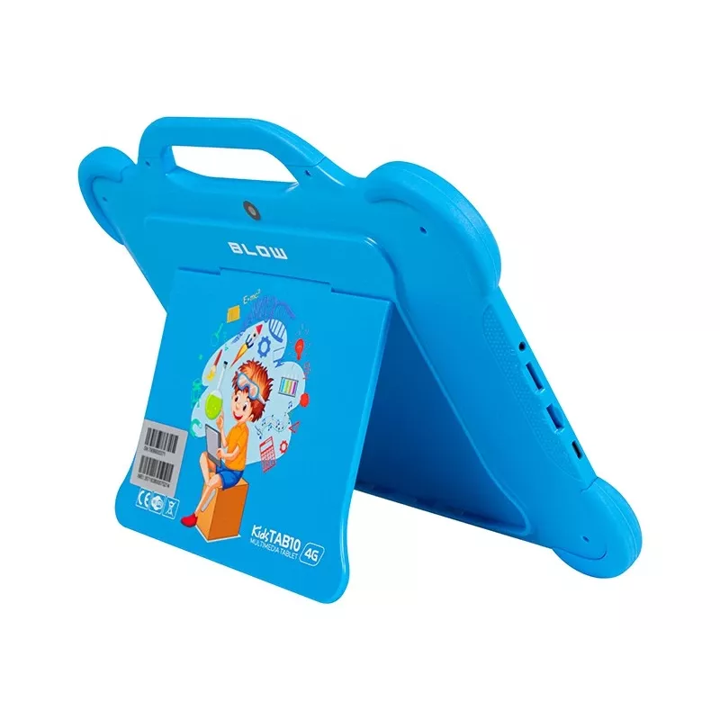 Tablet BLOW KidsTAB10 10.1 inch Full-size tablet, 10.1 inch IPS 1200x1920, Android 12, 4GB RAM, 64GB eMCP, 4G (MicroSIM), 6000 mAh, Astral Blue
