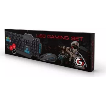 Gembird KBS-UMG-01-DE Keyboard USB German Black (KBS-UMG-01-DE)