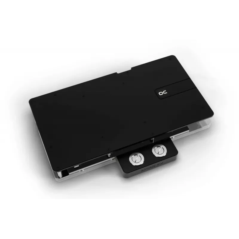 Backplate Alphacool 10269 Acrylic Aluminium Chrome Copper Nylon Black 155.5x235.9x34mm