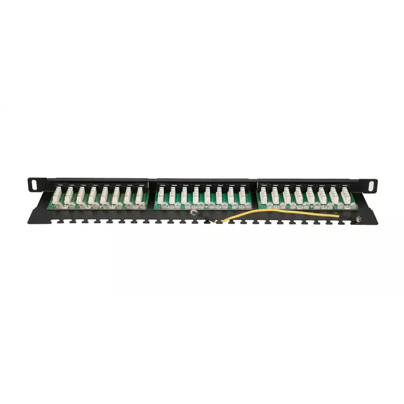 Patch Panel Extralink CAT6 UTP 0.5U 24 Port