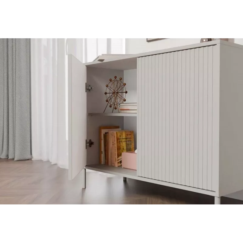 KAMARO 2D SLIM chest of drawers, cashmere colour