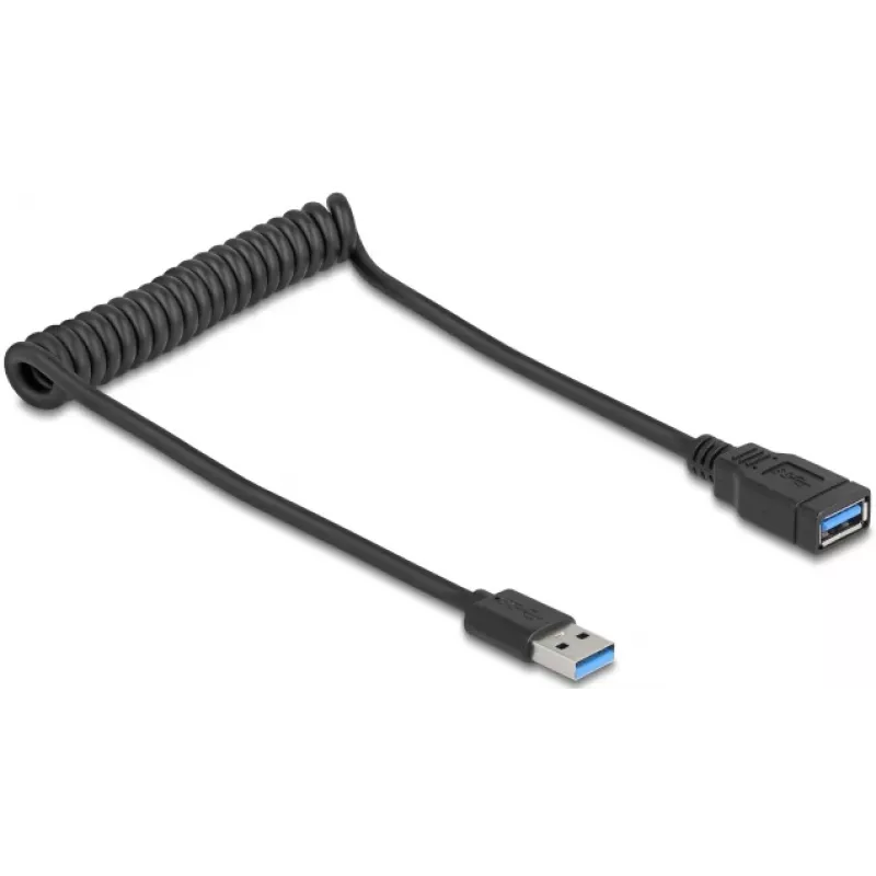 USB cable DeLOCK 90367 0.6 m USB A Black