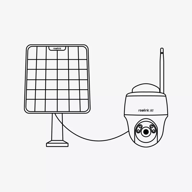 Reolink IP Camera ARGUS PT 5MP TYP-C black Battery operated