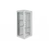 DIGITUS DN-19 ORG-42U Vertical Cable Management Channels for 42U Racks (Set of 2, Grey)