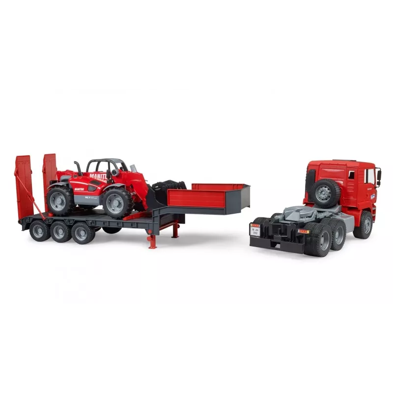 Vehicle set BRUDER MAN TGA Loader truck with Manitou Loader