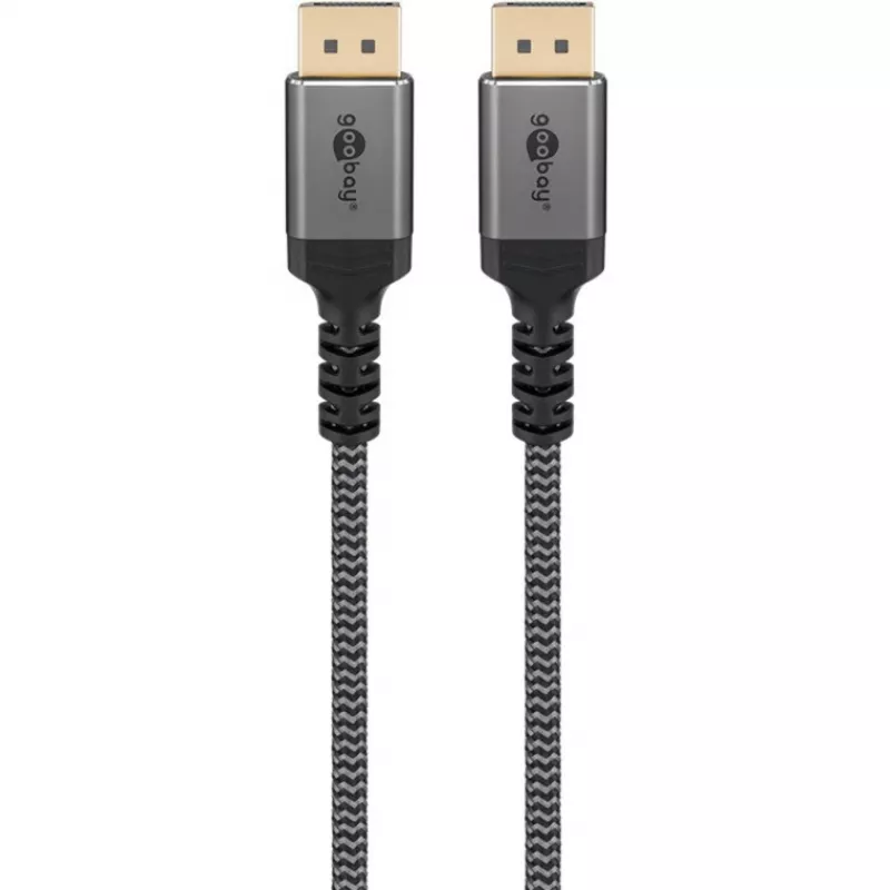 Goobay 75681 - DisplayPort 2.1 Cable 8K 120 Hz 54 Gbit/s - Cable - Digital/Display/Video (75681)