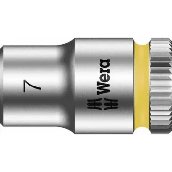 8790 HMA 05003506001 External Hex Socket Insert 7 mm 1/4 (6.3 mm) - Output: External Hex· Drive (Screwdriver): 1/4 (6.3 mm)· Material: Chrome-Vanadium Steel· Material