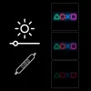 Gaming neon light panel MANTA SNL111MT – decorative LED symbols for gaming setup