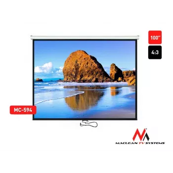 Projection screen Maclean MC-594 2.54 m (100 inch) 3:4