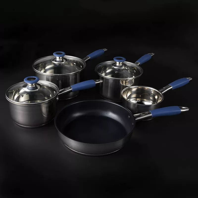 Cookware set Russell Hobbs RH01179EU, 5 pieces, blue