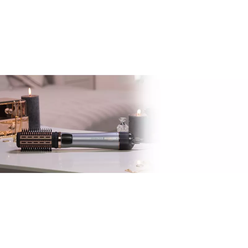 Hot air brush Remington AS8810 — 1000 W, steam technology, 4–5 cm barrel, 2 heat/speed levels, 3 m cord, cordless option