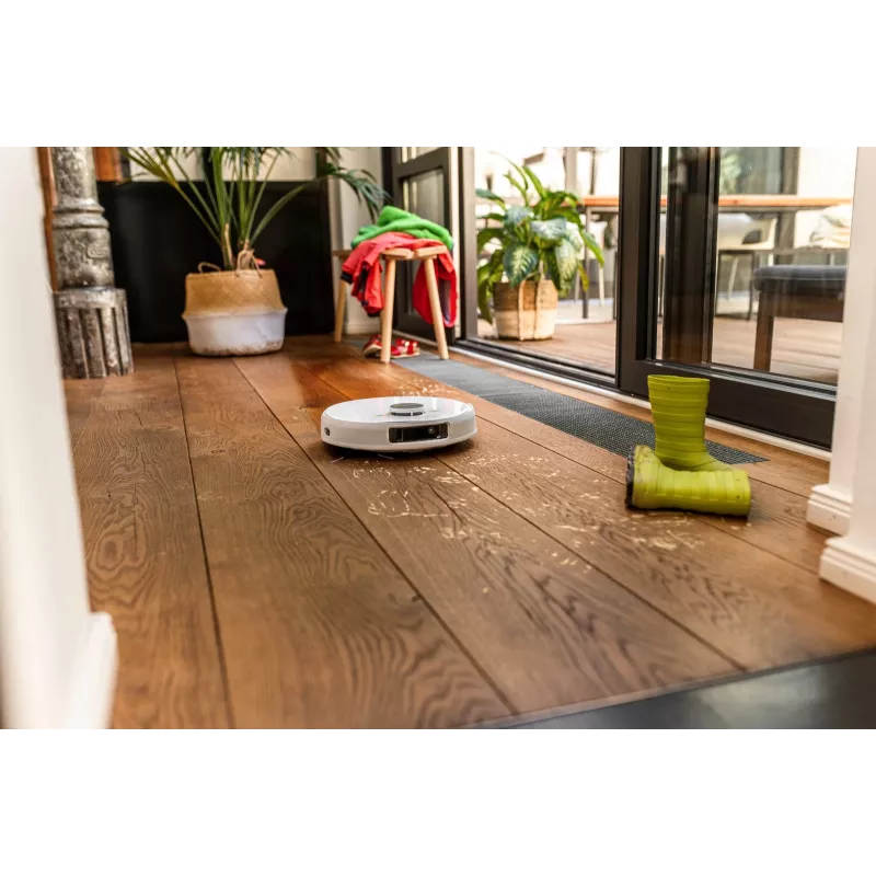 Bagless robot vacuum cleaner Karcher RCV 5 — LiDAR navigation, 120 min runtime, 5000 Pa, 0.33 L dust bin, wet mopping, 5200 mAh battery