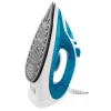 Esperanza EHI002 Slider Steam Iron, 2200 W, Ceramic Soleplate, Vertical Steam, White/Blue