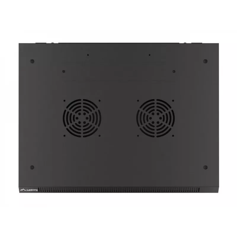 Wall mounted rack Lanberg WF01-6409-00B 9U Black