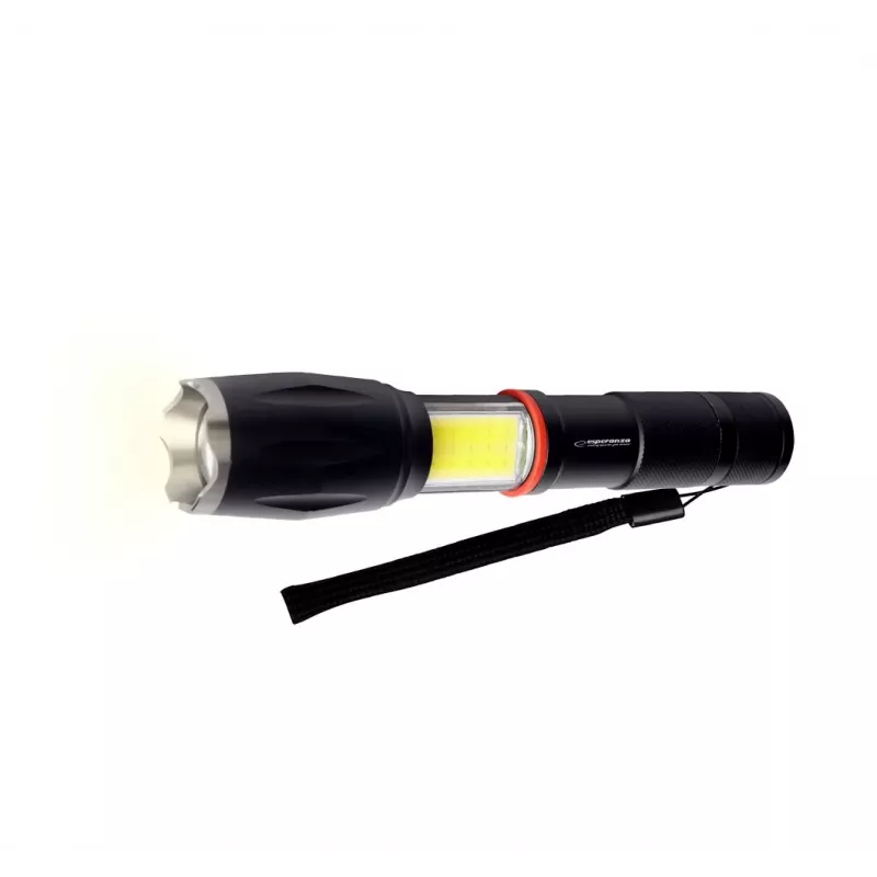Esperanza Dione Black Hand flashlight LED
