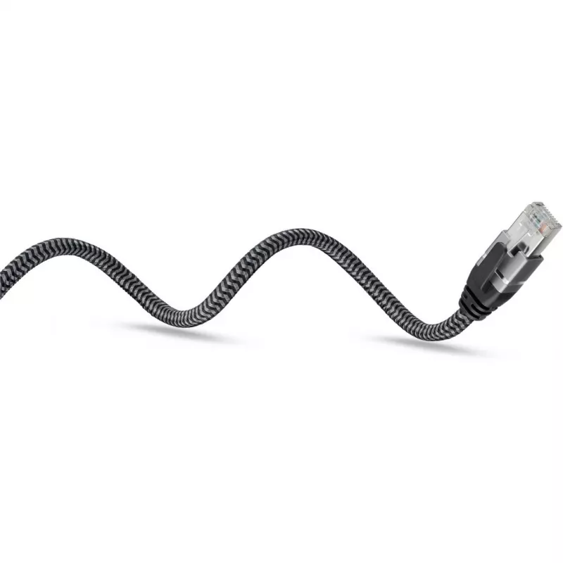 Goobay 70753 USB-C to RJ45 Ethernet CAT 6 Cable for Stable Wired Internet Connection with Router/Modem/Network Switch/Replaces USB to RJ45 Adapter / 1