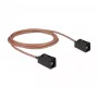 Coaxial Cable DeLOCK 89679 RG-316 1.25m FAKRA A Black Brown