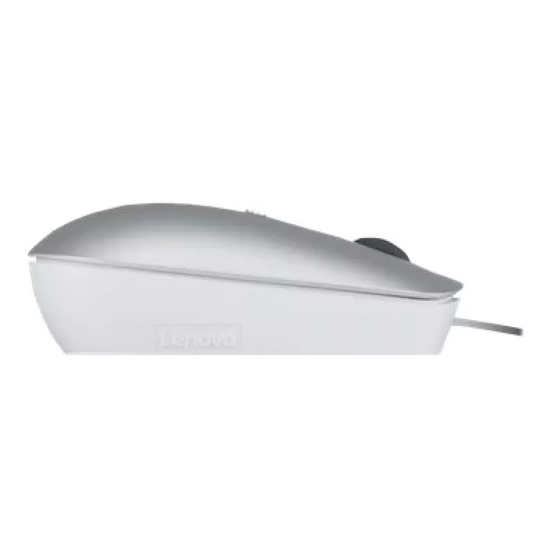 Wired optical ambidextrous mouse Lenovo 540 USB Type-C, 3 DPI modes, grey, 4 buttons, 1.8 m cable