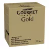 Wet cat food multipack Purina Nestlé GOURMET Gold Pieces in Sauce — 96 x 85 g, 8.16 kg, 4-flavour mix