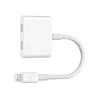 Belkin | Lightning Audio + Charge RockStar Cable, 11.5 cm, White | F8J198btWHT