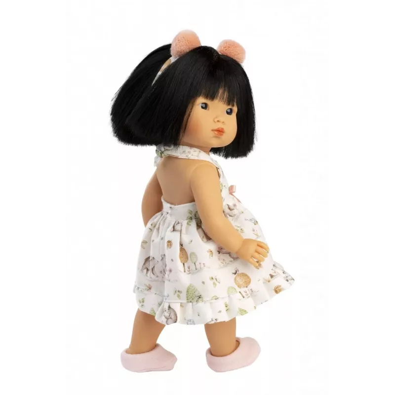 Doll 28 cm Llorens with realistic features and soft body, model 28040